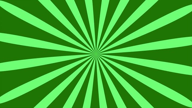 Comic book  background with rays animation, colorful radial speed lines from middle to the outside seamless loop, abstract line rays sunburst manga anime cartoon backdrop.