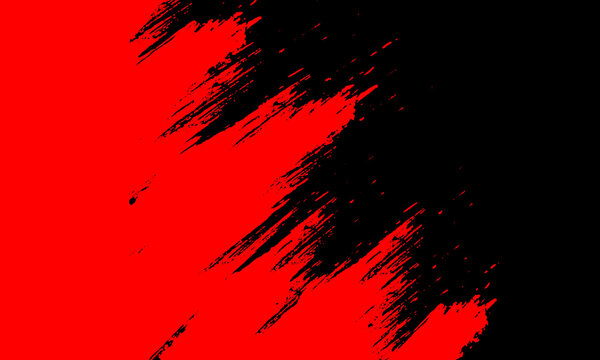 red paint splashes grunge
