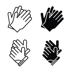 Obraz premium Glove icon