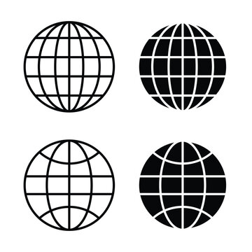 Globe icon