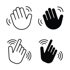 Obraz premium Hello icon