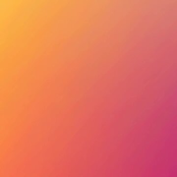 ピーチ色の夕焼けグラデーションが変化する シームレスループ動画背景 1:1 4K