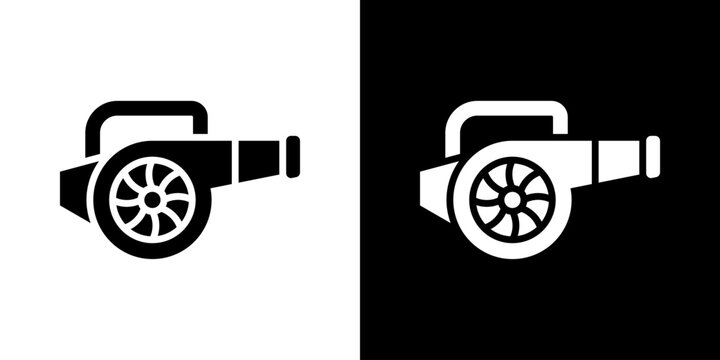 Blower Icon Set Multiple Style Collection