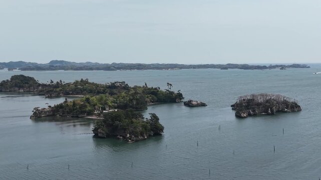 MATSUSHIMA, JAPAN.Famous scenic bay April 28 2026