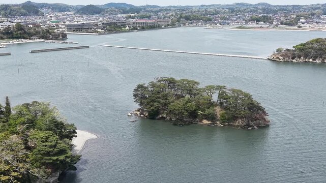 MATSUSHIMA, JAPAN.Famous scenic bay April 28 2026