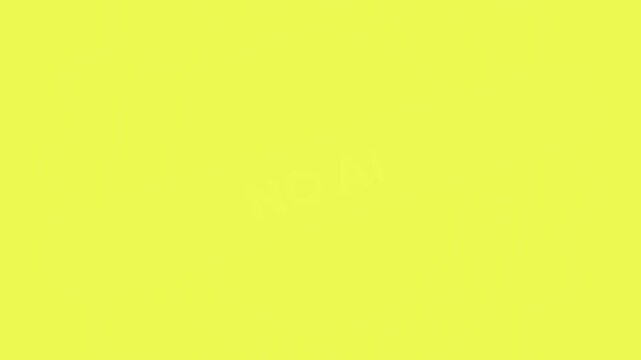 Animated No AI 100% Human Created Content Green Badge on Yellow Background