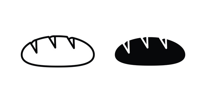 Bread loaf icon