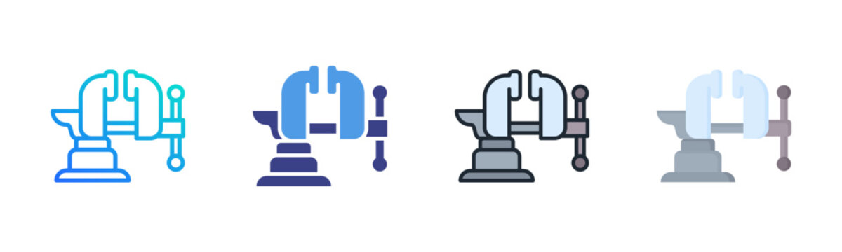 Vice Icon Set Multiple Style Collection