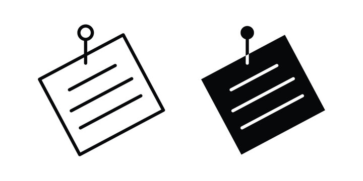 Sticky note icon