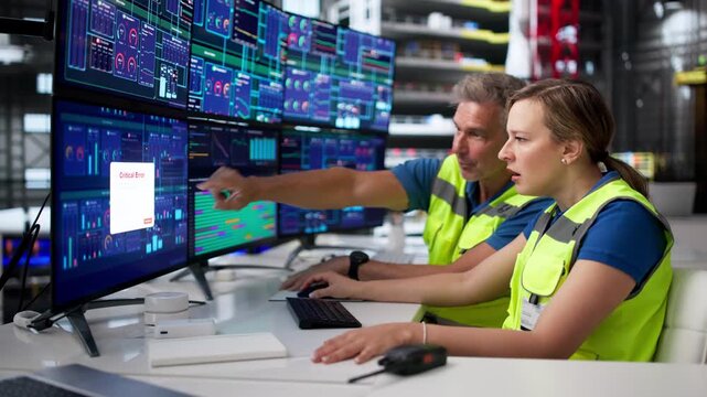 Engineer And Supervisor Urgently Review Critical Incident Ticket
