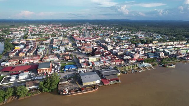 Sarikei, Malaysia &ndash; May 27, 2026: The Landmark Buildings and Tourist Attractions of Sarikei