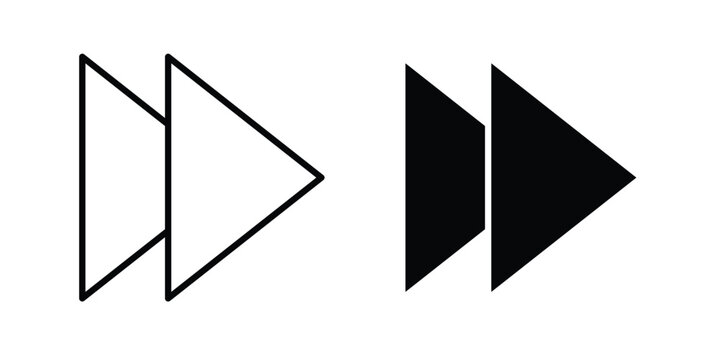Fast Forward Icon」の写真素材 | 65,013件の無料イラスト画像 | Adobe 