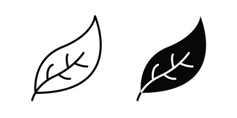 Fototapeta premium Leaf icon