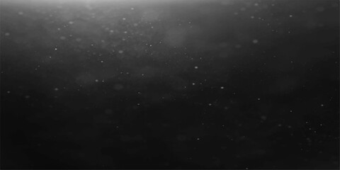 A dark, dusty, abstract background with small illuminated particles and bokeh effects, creating a mysterious and atmospheric mood, perfect for dramatic or artistic compositions. © QUALITY BOOST
