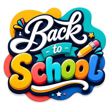 Back to school colorful speech bubble vector and Back to School 2026, Back to School Poster Design 2026, School Admission