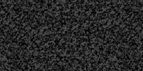 Fototapeta premium Modern abstract low polygon black and gray rectangle paper pattern background. minimal square lines print composed triangles. Black overlapping web business triangle banner background.