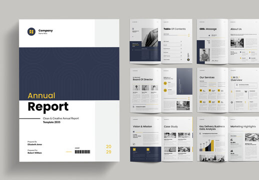 Annual Report Template