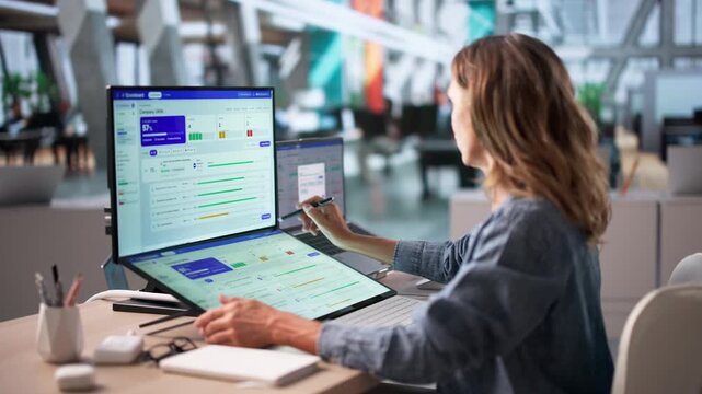 Executive Reviews Company OKR Dashboard