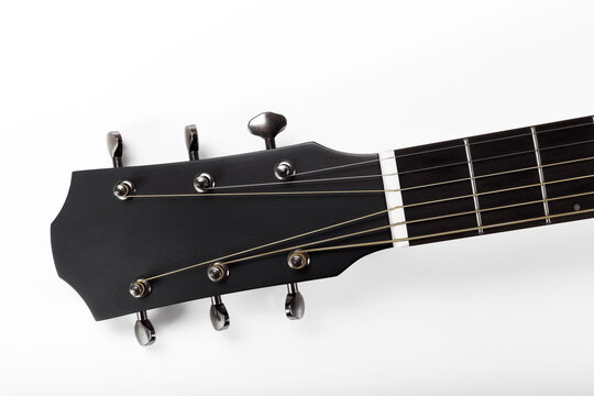 Musical instrument - headstock neck tuning peg acoustic guitar