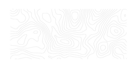 Detailed Topographic Contour Map Pattern Featuring Organic Landscape Elevation Curves and Flowing Terrain Lines for Hiking Camping and Exploration Themes © ALAMA