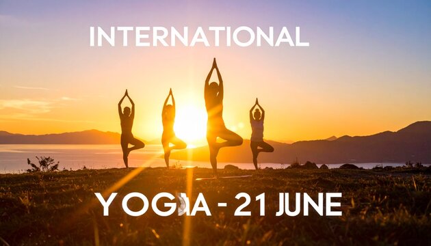 International Yoga Day Sunset Practice