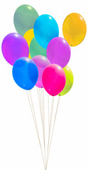 Bouquet de ballons multicolores  © Unclesam
