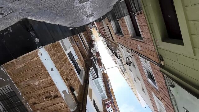 Vortex Inception roll effect alley rotate