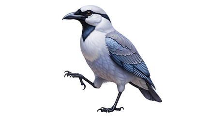 Fototapeta premium Running Blue Jay Bird