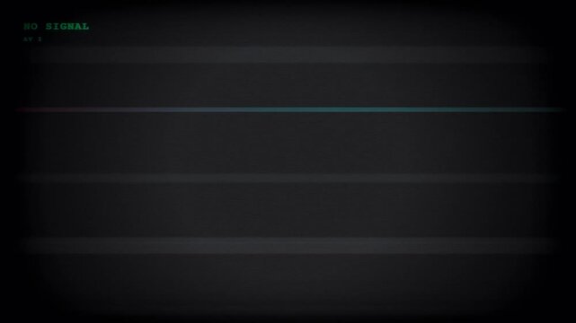 glitchy dark screen with green terminal text and crt scanlines