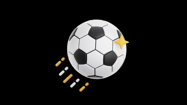 Soccer ball animation