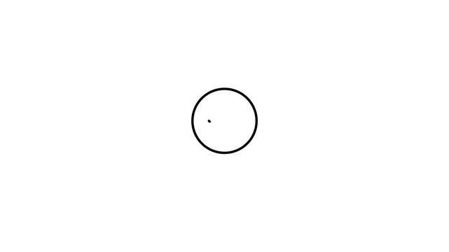 Loading animation please wait message circular progress bar with dots buffering