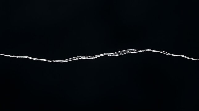 Highly detailed abstract white wireframe mesh texture with organic wavy shape and intricate patterns