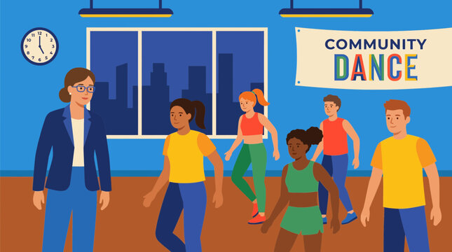 Teacher Attending Dance Class After School Hours End