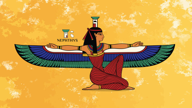 EGYPTIAN GODS Nephthys