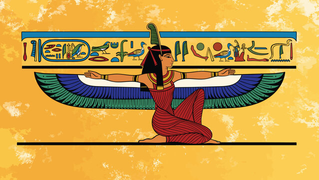 Maat, the Winged Goddess of Truth 