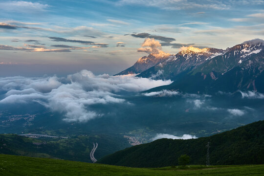 GRAN SASSO: pomeriggio e tramonto a Prati di Tivo, Pietracamela, Teramo