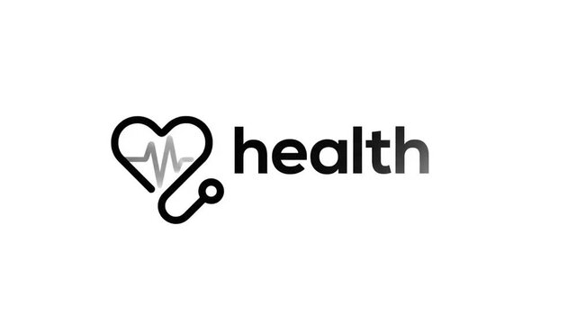 Health and wellness logo design concept.