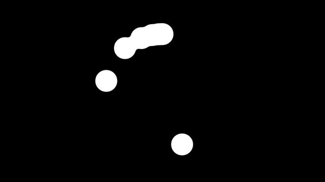 Smooth Loading Animation for Waiting and Buffering Screens. Full HD. 4K