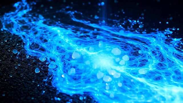 Triboluminescent Material Glows with Striking Lightning Patterns