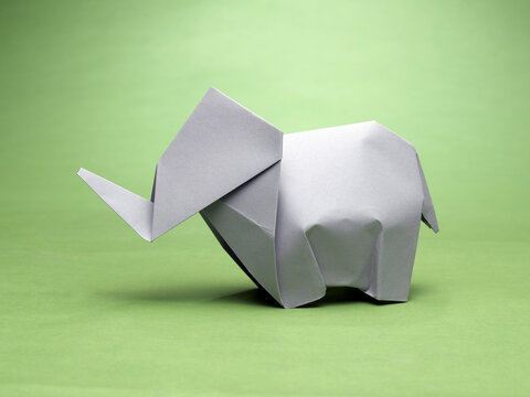 origami elephant