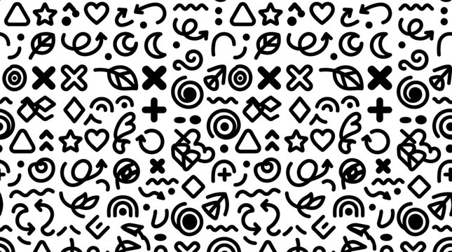 Collection of various geometric shapes.