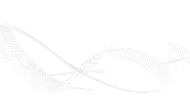 Abstract flowing wave pattern, light lines and dots forming organic shapes on a white background, subtle motion and texture