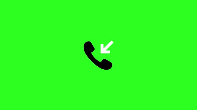 Incoming Call Icon Loop Animation