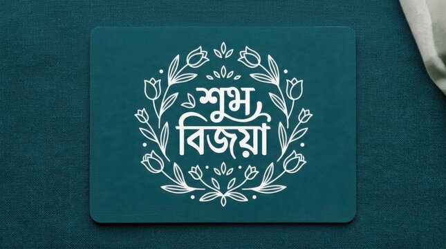 Shubho Bijoya Bengali Greeting Card