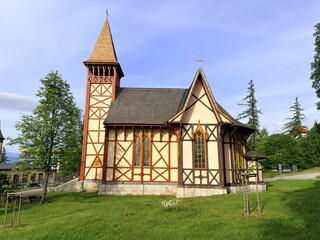 Stary Smokowiec, miasteczko w Tatrach Wysokich, Słowacja, Europa, © Albin Marciniak