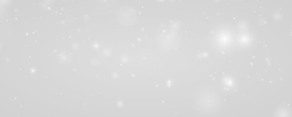 Fototapeta premium White spark dust glows with delicate luminous reflections. The soft effect feels modern and clean. Perfect for premium visuals. PNG
