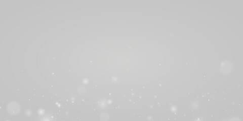 Soft white particles drift with gentle glowing accents. Elegant shimmer creates a modern minimal look. Perfect for luxury backgrounds. PNG © Romstock