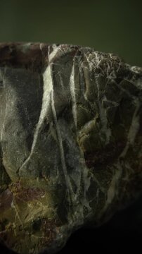 Vertical abstract stone texture with organic geological patterns