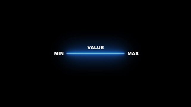 Animated circular progress bar looping motion graphic element, white loading spinner icon, data buffering processing status symbol on black background 4k video loop.