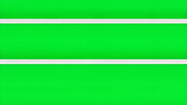 Double White Tracking Bars Green Screen Overlay